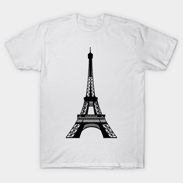 Eiffel Tower T-Shirt by nikovega21